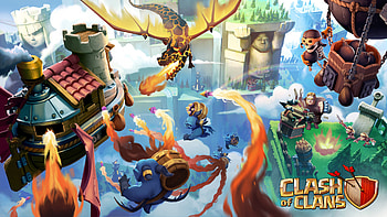 Clash of Clans: Sky Siege — Ultra, video game, Clash of Clans HD wallpaper