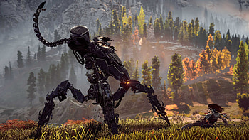 Horizon Zero Dawn, , pixels talk, Gaming HD wallpaper