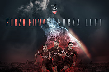 A.S. Roma, Zaniolo, nicolo zaniolo, AS Roma, De Rossi, Kolarov, Soccer HD wallpaper