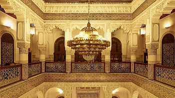 Riad Fes, Morocco HD wallpaper