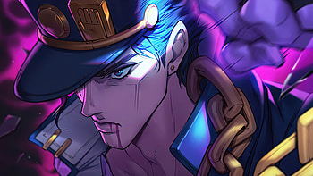 Jotaro Kujo, Anime , Stand power, Jojo's Bizarre Adventure HD wallpaper