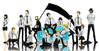 Durarara , Izaya Orihara, Dollars HD wallpaper