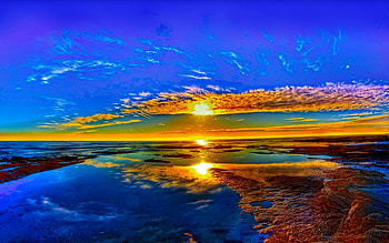 Beautiful Sunset, Beautiful, Sunset, Clouds, Sky HD wallpaper