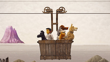 Isle of Dogs, Animated journey, Canine companions, Quirky storytelling HD wallpaper