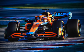 Daniel Ricciardo, , raceway, McLaren-Mercedes MCL36, 2022 F1 cars, Formula 1, McLaren-Mercedes MCL36 on track, McLaren F1 Team, new MCL36, F1, McLaren F1 Team 2022, F1 cars HD wallpaper