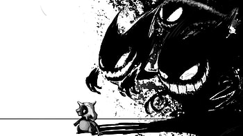 Cubone vs. Gengar Shadows — Pokémon, Pokemon, video game, Cubone (Pokémon), Haunter (Pokémon) HD wallpaper
