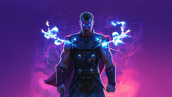 Thor Ready For Battle, thor, chris-hemsworth, superheroes, ai, artwork, digital-art, art HD wallpaper