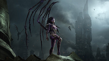 Starcraft , Kerrigan edition, Heroine in action, Gaming art HD wallpaper