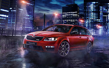 Octavia RS, Skoda HD wallpaper
