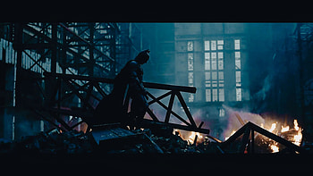 The Dark Knight | Batman on the Rubble, The Dark Knight, Batman HD wallpaper