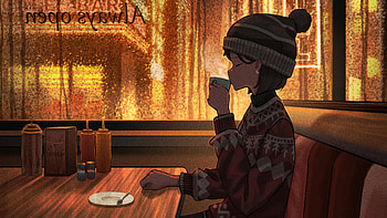 Keep Calm And Drink Coffee, lofi, coffee, artist, artwork, digital-art HD wallpaper