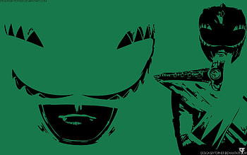 green mighty morphin power ranger ... HD wallpaper