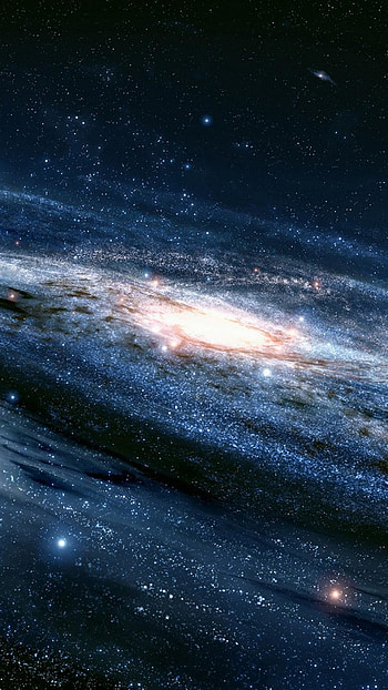 Blue--Space-- HD phone wallpaper