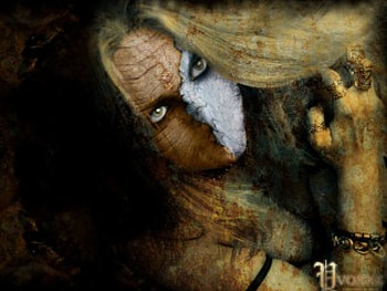 i call darkness, horror, abstract, fantasy HD wallpaper