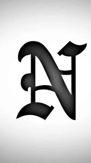 N Letter, N Logo HD phone wallpaper