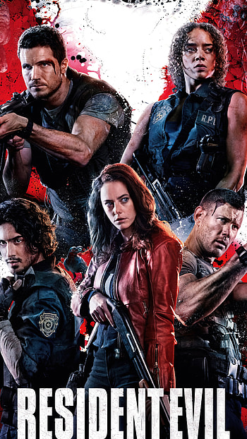 Resident Evil Welcome to Raccoon City, Impressive movie poster, Dynamic , Dark atmosphere HD phone wallpaper