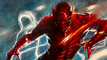 Flash Amazing Art, the-flash, superheroes, artist, artwork, digital-art HD wallpaper