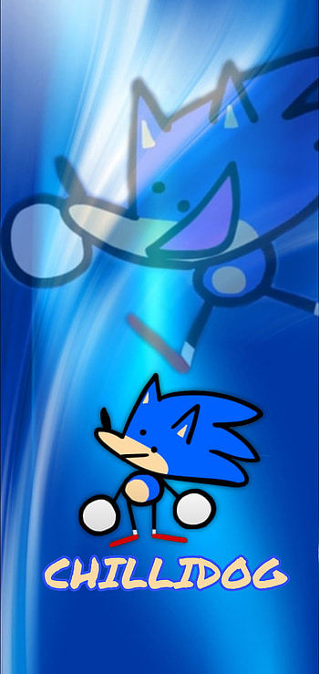 Chillidog, sonic the hedgehog, sonic, terminalmontage HD phone wallpaper