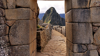 Cusco city view, Sacsayhuaman fortress, Qorikancha temple, Inca Trail HD wallpaper