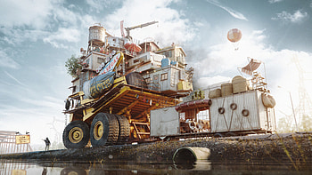 The Autonomous Republic Of Dieselville , artist, artwork, digital-art, artstation HD wallpaper