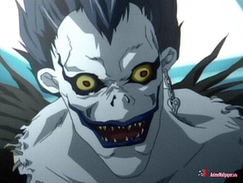 Riuk, death note, anime, dark HD wallpaper