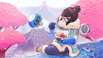 Mei (Overwatch), High-resolution gaming, Top-quality , Memorable moments HD wallpaper