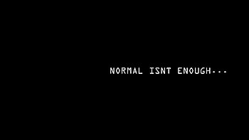 Normal Isn't Enough, Abstract, text HD wallpaper