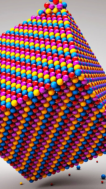 4d, Colorful Square, 4 d HD phone wallpaper