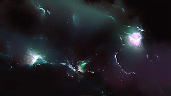 Cosmos, galaxy, space, dark, art HD wallpaper