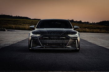 Black Box Richter Audi RS 7 Sportback 2020 Front, audi-rs7, audi, cars HD wallpaper