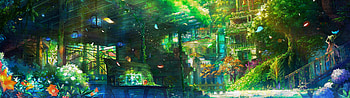 dual screen studio ghibli 9. Dual Monitor, Studio Ghibli Christmas HD wallpaper