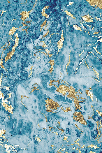 vector, Blue and gold, Gold marble textured, Blue and gold HD phone wallpaper