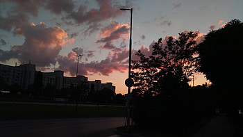 Aesthetic Sky, cotton candy, pink, cozy, cottoncandy, night, nightsky, pink sky, sun, cloud, beautiful, night sky HD wallpaper