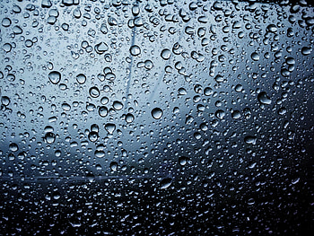 Water, Drops, Macro, Blur, Smooth, Glass HD wallpaper