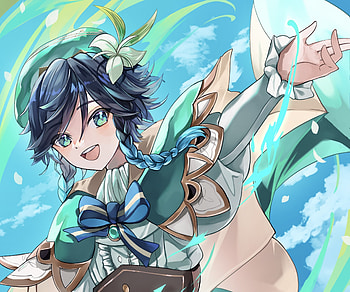 Venti - Genshin Impact, Venti (Genshin Impact), video game, Genshin Impact HD wallpaper