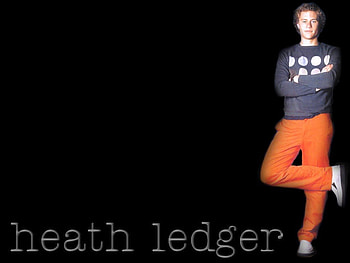 Heath Ledger, blond, rare dress, rip, actor, cute, idot, male HD wallpaper