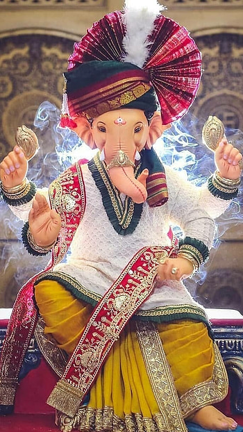 Ganpati Bappa, Ganesh Jayanti HD phone wallpaper