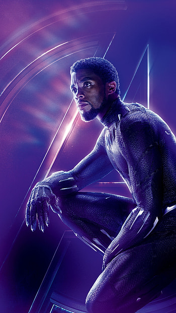 Black panther, marvel comics, avengers HD phone wallpaper
