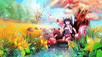 fantasy girl, s, a, d, f HD wallpaper