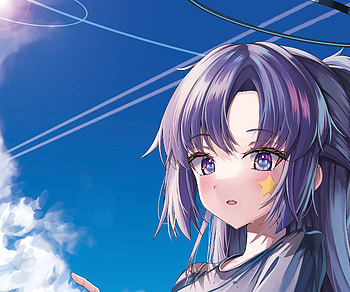Hayase Yuuka, Hayase Yuuka, video game, Blue Archive HD wallpaper