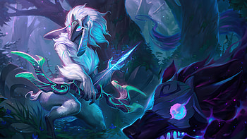 Kindred Spirit Champions - League of Legends, video game, League Of Legends, Kindred (League of Legends) HD wallpaper