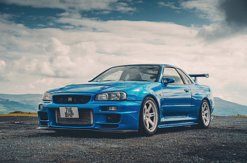 GT-R Custom, Nissan Skyline R34 HD wallpaper