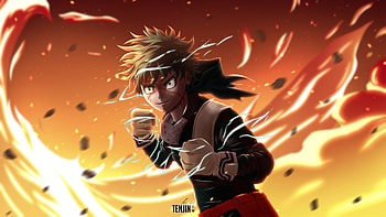 My Hero Academia Izuku Midoriya , my-hero-academia, anime, artist, artwork, digital-art, deviantart HD wallpaper