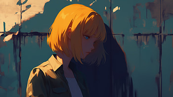Sad Armin Arlert from Attack on Titan, Anime, Attack on Titan, Armin Arlert, sad anime HD wallpaper