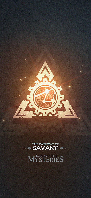 Savant Pathway, badge, symbol, sigil, fantasy, Lord of Mysteries HD phone wallpaper