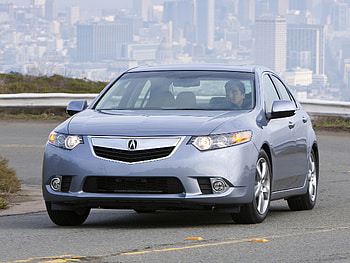 Auto, Grass, Acura, Cars, City, Road, Front View, Style, Akura, 2010, Tsx HD wallpaper