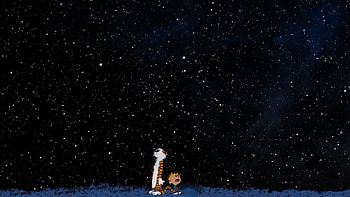 Calvin And Hobbes, Space, Stars / and Mobile Backgrounds HD wallpaper
