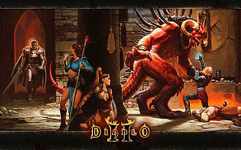 Diablo II , Demon hunters, Dark fantasy HD wallpaper