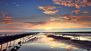 Preview nature, sea, sky, clouds HD wallpaper