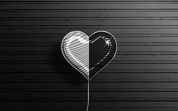 I Love Metz, , realistic balloons, black wooden background, Day of Metz, french cities, flag of Metz, France, balloon with flag, Metz flag, Metz HD wallpaper